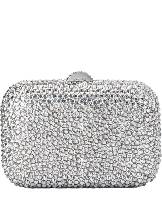 Olga Berg Handbags - 💥SHOWSTOPPER!💥OLGA BERG CASEY HOT FIX CLUTCH / SHOULDER BAG in SILVER